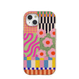 Coque iPhone 15 motif gâteau abstrait coquillage