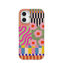 Coque iPhone 16 motif coquillage abstrait