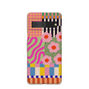 Coque Google Pixel 7 à motif gâteau abstrait coquillage