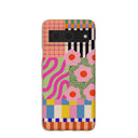 Coque Google Pixel 8 à motif gâteau abstrait coquillage