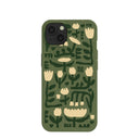 Forest Floor Abstract Tulips iPhone 13 Case