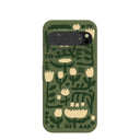 Coque Google Pixel 9/9 Pro à motif de tulipes abstraites sur le sol forestier