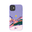 Coque iPhone 11 Lavande Coucher de soleil alpin