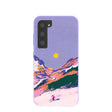 Coque Samsung Galaxy S23 « Coucher de soleil alpin lavande »