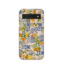 Coque Google Pixel 8a Motif coquillages et fruits d'Amalfi