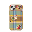 Honey Apple Plaid iPhone 14 Plus Case