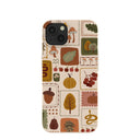 Coque iPhone 13 Seashell Autumn Patch
