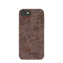 Chocolate Brown Autumn Sweets iPhone 6/6s/7/8/SE Case