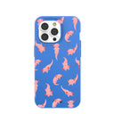 Electric Blue Axolotls iPhone 14 Pro Case