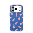 Electric Blue Axolotls iPhone 17 Pro Case