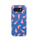 Electric Blue Axolotls Google Pixel 10a Case