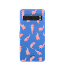 Coque Google Pixel 8 Pro avec axolotls bleu électrique