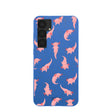 Electric Blue Axolotls Samsung Galaxy S25+(Plus) Case