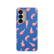 Coque Samsung Galaxy S26 avec axolotls bleu électrique