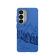 Electric Blue Backcountry Ski Samsung Galaxy S26 Case