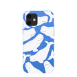 Coque Bélugas bleu électrique pour iPhone 12/iPhone 12 Pro