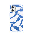Coque iPhone 16 Bélugas bleu électrique