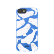 Coque Bélugas bleu électrique pour iPhone 6/6s/7/8/SE