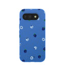 Coque Google Pixel 10a bleu électrique, noire et bleue