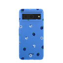 Coque Google Pixel 8 bleu électrique, noir et bleu