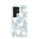 Coque Samsung Galaxy S25 Ultra à motif de Quackers bleu poudre