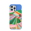 Coque Bloomstatic bleu électrique pour iPhone 15 Pro Max