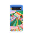 Coque Bloomstatic bleu électrique pour Google Pixel 8