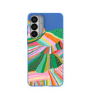 Coque Samsung Galaxy S26+ (Plus) bleu électrique Bloomstatic