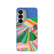 Coque Samsung Galaxy S26 bleu électrique Bloomstatic