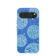 Coque bleu électrique à rainures bleues pour Google Pixel 10 Pro XL
