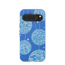 Coque bleu électrique à rainures bleues pour Google Pixel 10 Pro XL