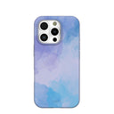 Coque iPhone 16 Pro à reflets bleu lavande