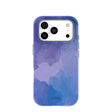 Coque iPhone 17 Pro à reflets bleu lavande