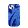 Electric Blue Blue Study iPhone 15 Case