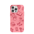 Coque Bubblegum Pink Book Club pour iPhone 14 Pro Max