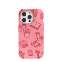 Coque Bubblegum Pink Book Club pour iPhone 15 Pro