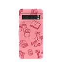 Coque Google Pixel 8 Pro rose bonbon Book Club