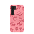 Coque Samsung Galaxy S25 Bubblegum Pink Book Club