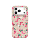 Seashell Boots N Flowers iPhone 17 Pro Case