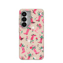 Seashell Boots N Flowers Samsung Galaxy S26 Case