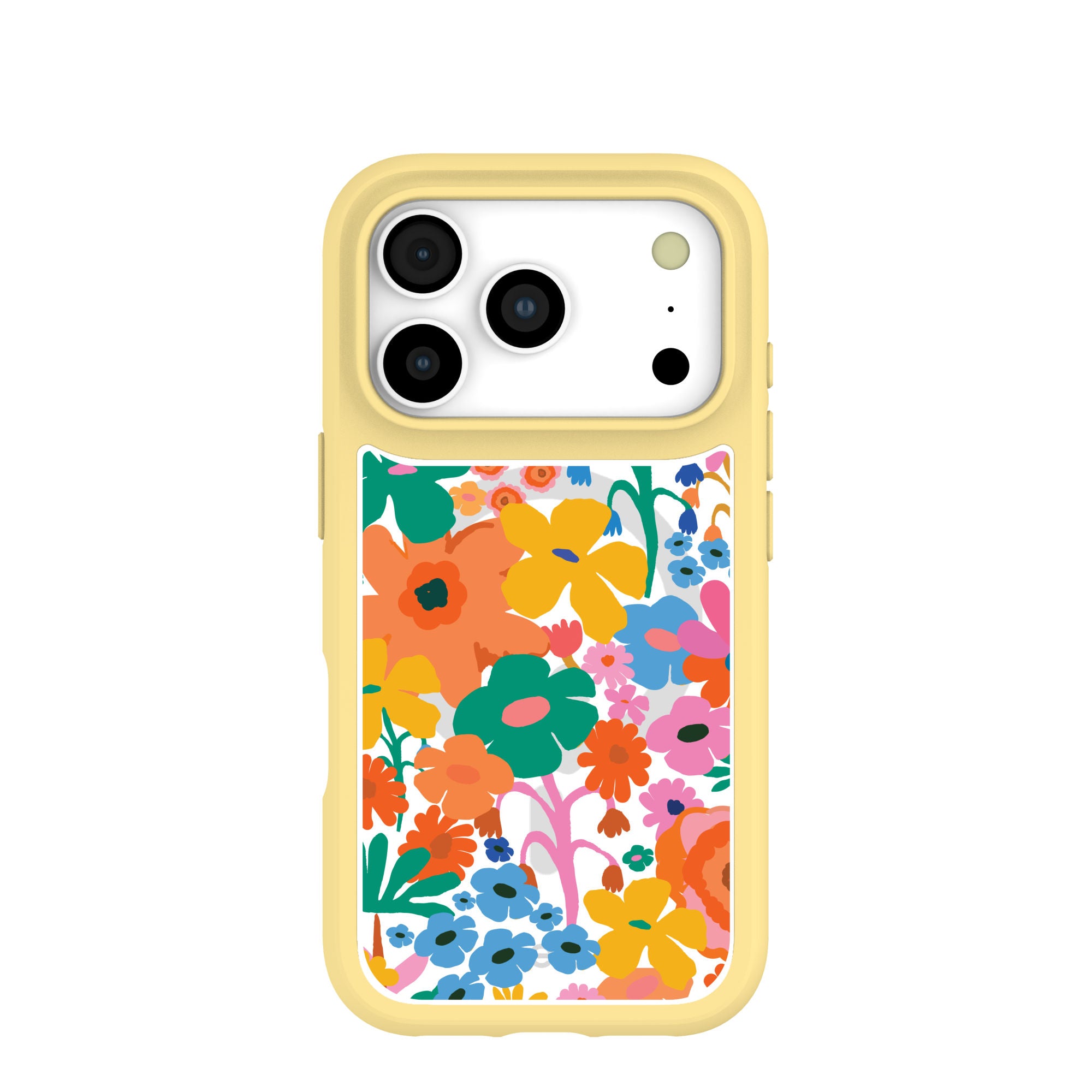 Coque iPhone 18 Pro Clear Bright Spring avec motif Sunbeam Ridge (MagS ...