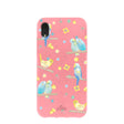 Bubblegum Pink Budgie Daydream iPhone XR Case