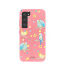 Bubblegum Pink Budgie Daydream Samsung Galaxy S23 Case