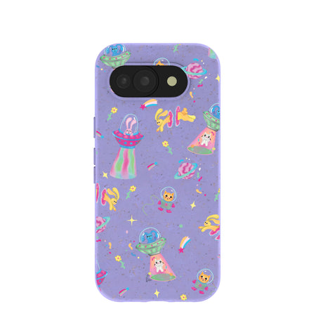 Lavender Bunny and Beyond Google Pixel 10a Case – Pela Case