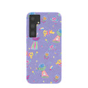 Lavender Bunny and Beyond Samsung Galaxy S24+(Plus) Case