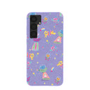 Coque Lavande Lapin et Au-delà pour Samsung Galaxy S25+ (Plus)
