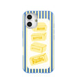 Electric Blue Butter Bars iPhone 16 Case