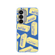 Electric Blue Butter Love Samsung Galaxy S26 Case