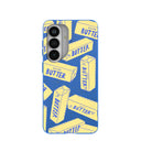 Electric Blue Butter Love Samsung Galaxy S26 Case
