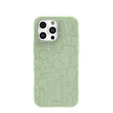 Sage Green Cacti iPhone 16 Pro Max Case